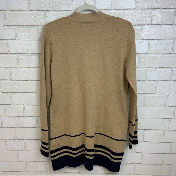 Duluth Trading Co. Long Striped Cardigan F13 - Picture 5 of 6